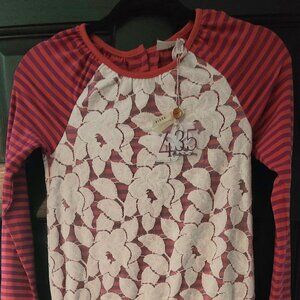 NWT Matilda Jane 435 Friends Forever Lace Bexley Lap Dress Sz 10